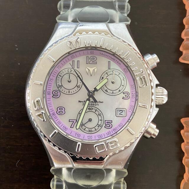TechnoMarine - テクノマリーン クロノグラフ 腕時計 電池交換済 TechnoMarine - テクノマリーン クロノグラフ 腕時計 電池交換済