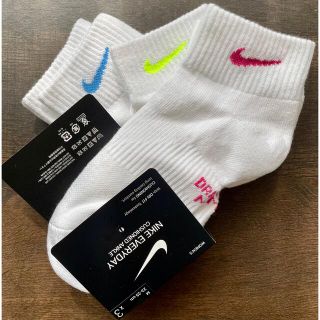 ナイキ(NIKE)の【新品】NIKE ナイキ エブリデイ クッション アンクル ソックス (3足) (ソックス)