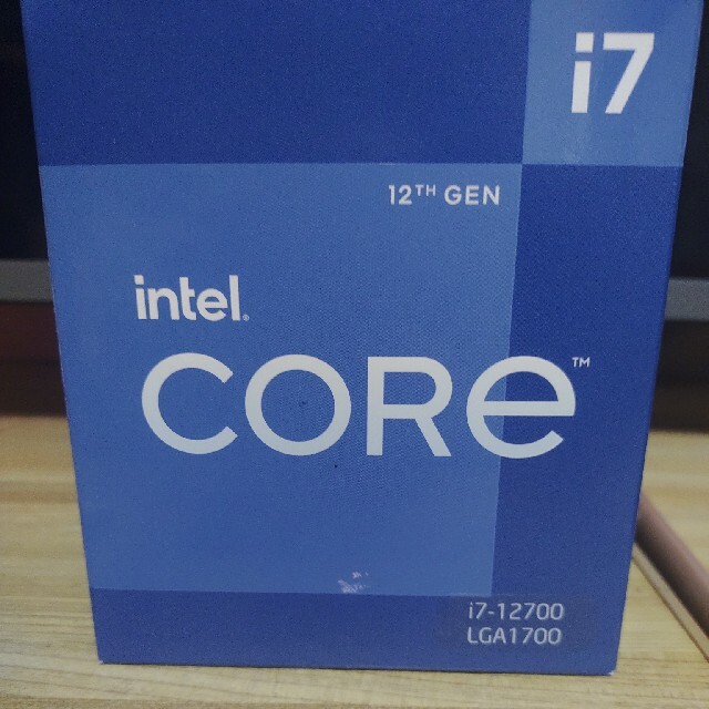 i7 12700 新品未開封