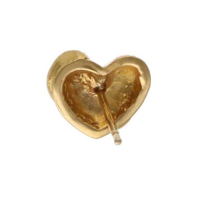 Chrome Hearts(クロムハーツ)のクロムハーツ 22K STUD HEART/ハートスタッド ゴールドピアス メンズのアクセサリー(ピアス(片耳用))の商品写真