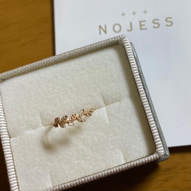 NOJESS(ノジェス)のNOJESS ノジェス K10 ダイヤモンドピンキーリング レディースのアクセサリー(リング(指輪))の商品写真