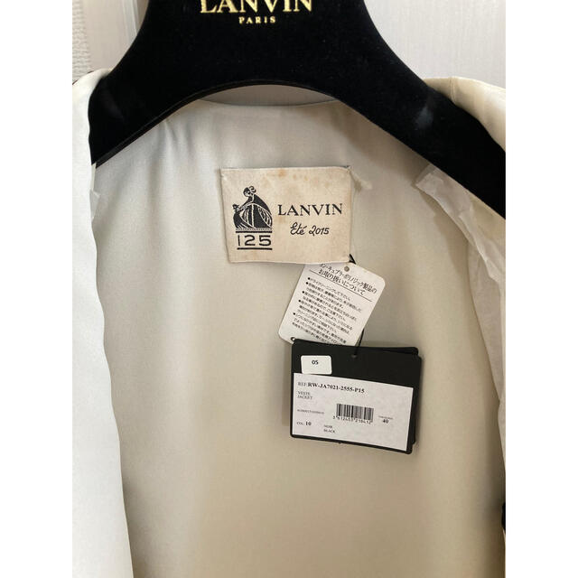 LANVIN(ランバン)の新品未使用 lanvinランバン　エルバス　ジャケット　drawer レディースのジャケット/アウター(ノーカラージャケット)の商品写真