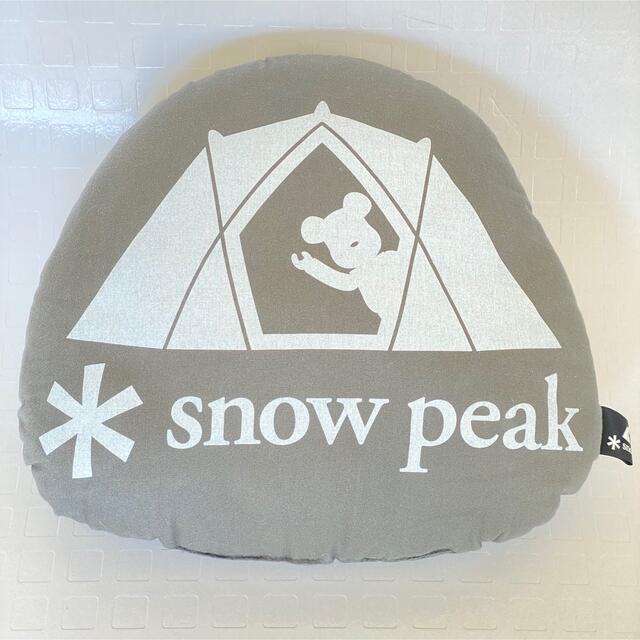 BE@RBRICK snowpeak ベアブリックスノーピークのコラボクッション