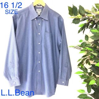 エルエルビーン(L.L.Bean)のL.L.Bean エルエルビーン コットン100% マレーシア製 シャツ7606(シャツ)
