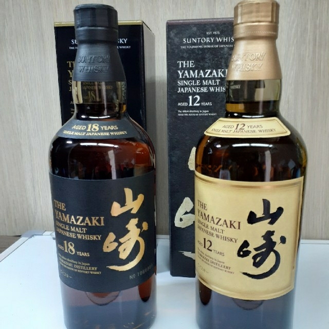 サントリー山崎18年+山崎12年