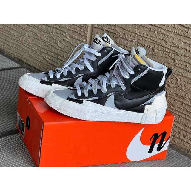 Nike Blazer Mid sacai Black Grey