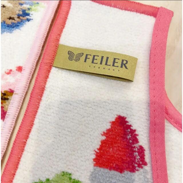 FEILER(フェイラー)の新品未使用【FEILER】2枚セット　スタイ　ビブ キッズ/ベビー/マタニティのこども用ファッション小物(ベビースタイ/よだれかけ)の商品写真