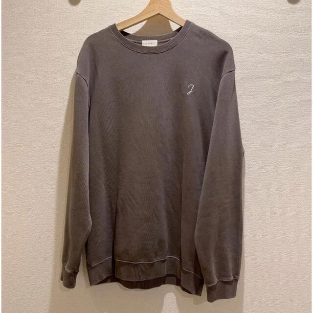 【juemi】Pigment Dyed Sweat  スウェットブラウン茶色秋冬 2