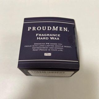 PROUDMEN.(プラウドメン) フレグランスハードワックス　未使用(ヘアワックス/ヘアクリーム)