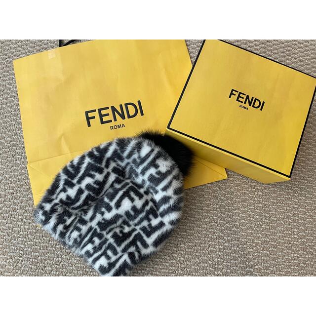上品】 FENDI ニット帽 FENDI - ニット帽/ビーニー - allurefilms.com