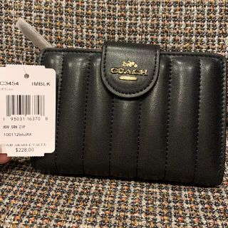 訳あり COACH コーチ　折り財布　レッド　アニマル　二つ折り財布