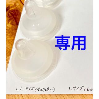 ピジョン(Pigeon)の専用　LL2個(哺乳ビン用乳首)