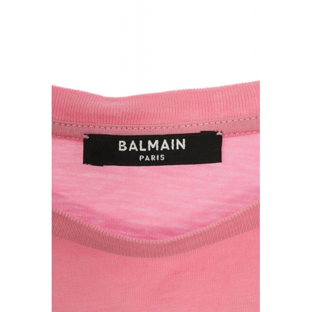 BALMAIN(バルマン)のバルマン ロゴプリントショート丈Tシャツ XS レディースのトップス(Tシャツ(半袖/袖なし))の商品写真