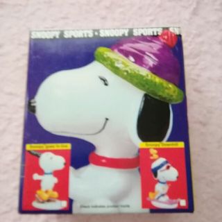 スヌーピー(SNOOPY)のSNOOPY　陶器製　ホッケータイプ(置物)