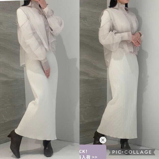 snidel シアートップスレイヤードニットワンピース レイヤード ニットワンピ snidel シアートップスレイヤードニットワンピース レイヤード ニットワンピ
