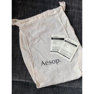 イソップ(Aesop)のAesop 袋＋試供品(ボディーソープ、洗顔料)(ショップ袋)