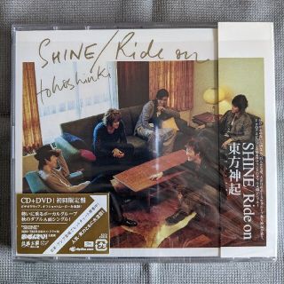 トウホウシンキ(東方神起)の東方神起 SHINE／Ride on初回限定盤 CD＋DVD(ポップス/ロック(邦楽))