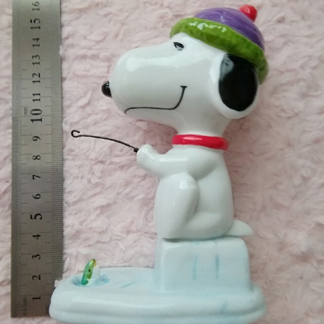 SNOOPY(スヌーピー)のSNOOPY　陶器製　釣りタイプ インテリア/住まい/日用品のインテリア小物(置物)の商品写真