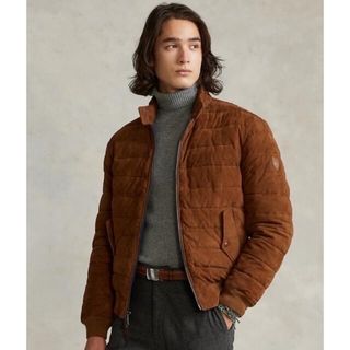 ポロラルフローレン(POLO RALPH LAUREN)のラルフローレン　キルテッド　スエード　ジャケット(ダウンジャケット)