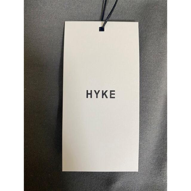 HYKE(ハイク)のHYKE2022年新品紙タグ付き★SHORT-SLV DRESS BIG FIT レディースのワンピース(ロングワンピース/マキシワンピース)の商品写真