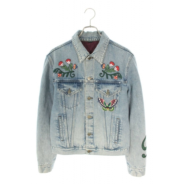 グッチ DIY エンブロイダリーデニムジャケット なし 売れ筋ランキング
