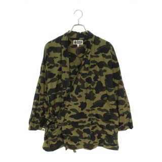 A BATHING APE  迷彩クレイジーピエロシャツ XL