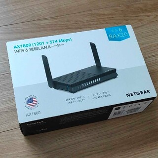 NETGEAR RAX20 100JPS Wi-Fiルーターの通販 by はるまこ's shop｜ラクマ