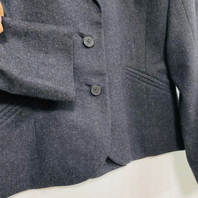 ☆激レア☆ HERMES エルメス カシミヤ混 ウール テーラード ジャケット