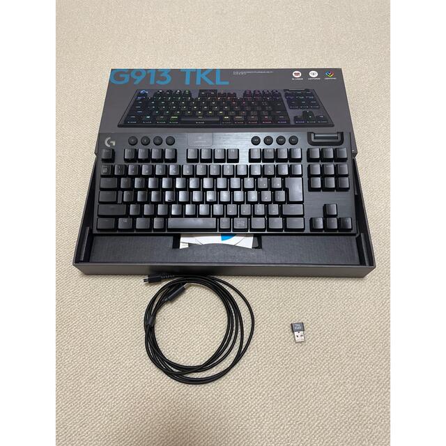 PC/タブレットLogicool G913TKL 赤軸　リニア