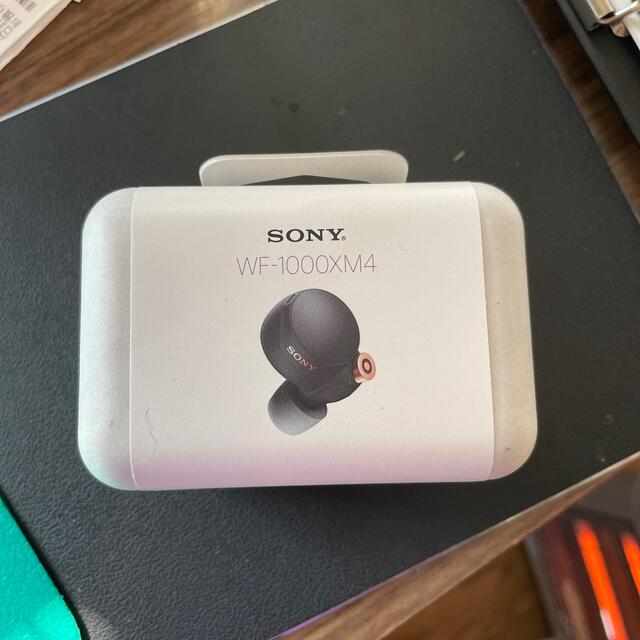 sony イヤフォン　wf-1000xm4 ブラック