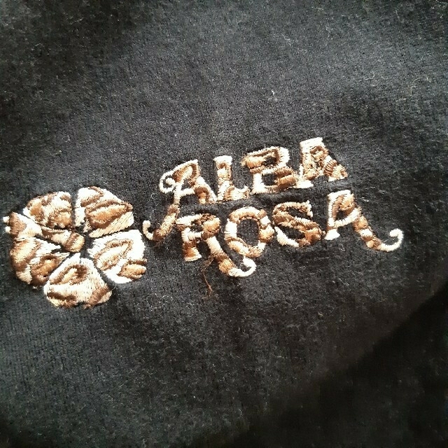 ALBA ROSA(アルバローザ)のALBA ROSA　アルバローザ　Tシャツ　ヒョウ柄　ロゴ　ハイビスカス レディースのトップス(Tシャツ(半袖/袖なし))の商品写真