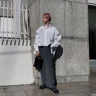 エディション(Edition)の最終価格　ujoh  Slit Sleeve Shirts(シャツ/ブラウス(長袖/七分))