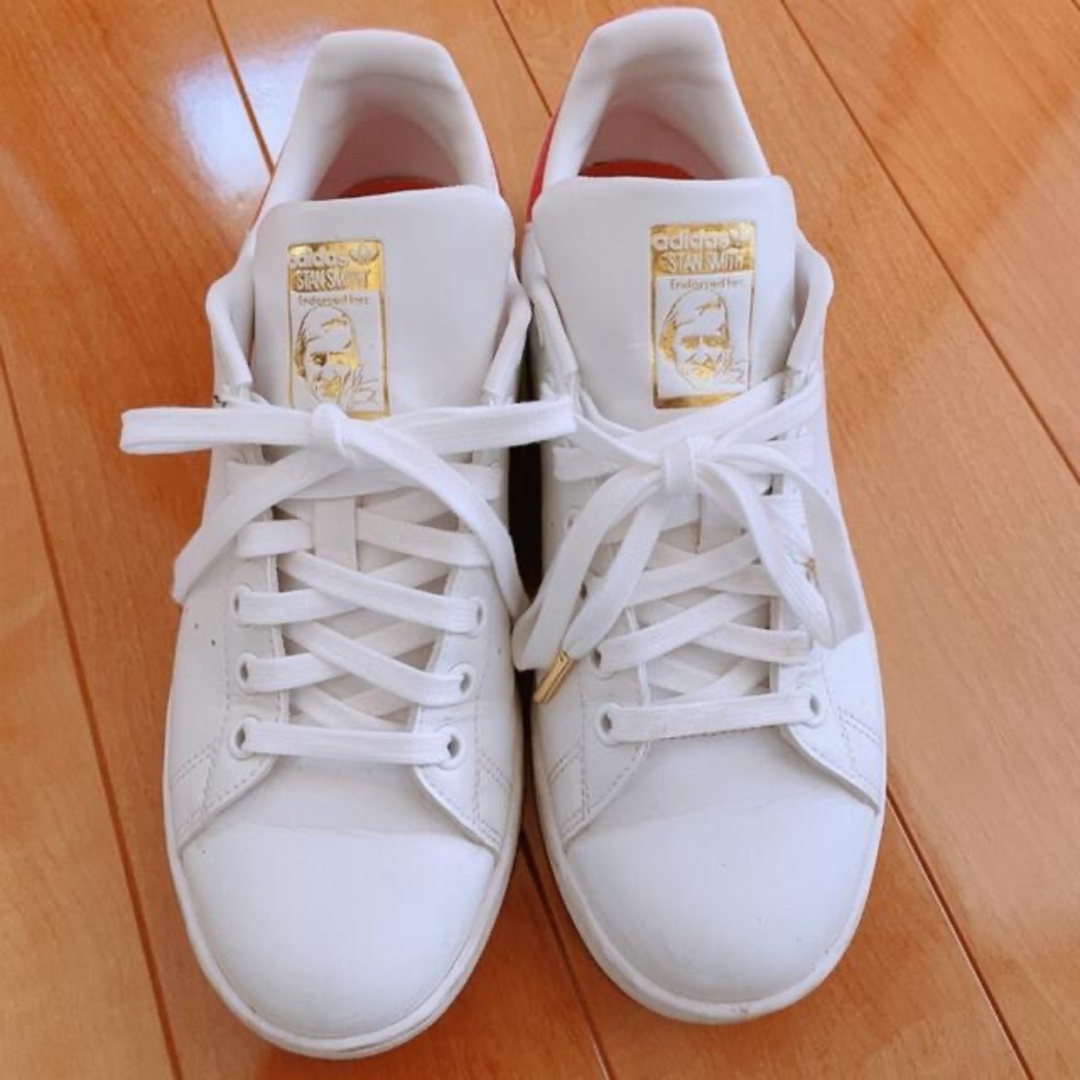 adidas - addidas☆スタンスミス バレンタイン限定デザインの adidas - addidas☆スタンスミス バレンタイン限定デザインの