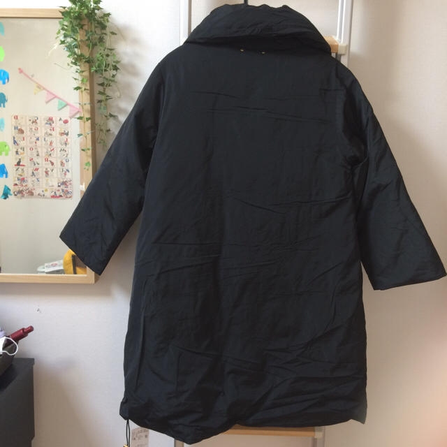 IENA(イエナ)のIENA 新品ダウンコート ブラック 36 レディースのジャケット/アウター(ダウンコート)の商品写真