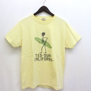 エンドレスサマー(THE ENDLESS SUMMER（TES）)のエンドレスサマー TES Tシャツ サーフ スカル 半袖 S(Tシャツ/カットソー(半袖/袖なし))