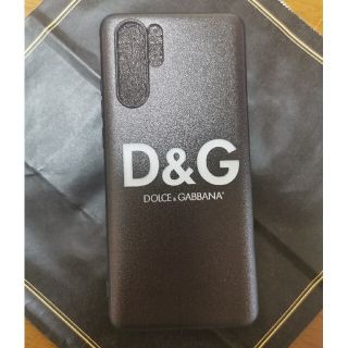 ファーウェイ(HUAWEI)の【新品】HUAWEI P30 pro用スマホケース  D&G ドルガバ(Androidケース)