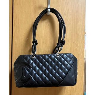 シャネル(CHANEL)のCHANEL シャネル　カンボンライン ボーリングバッグ ココマーク(ハンドバッグ)