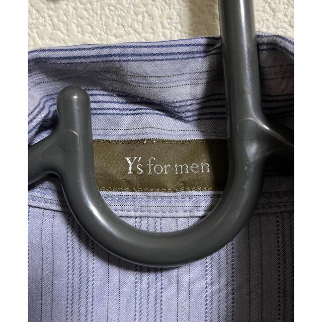 1990s "y's for men" ストライプコットンシャツ