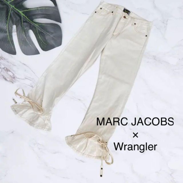 MARC JACOBS × Wrangler 裾フレア デザイン デニムパンツ デニム+ジーンズ