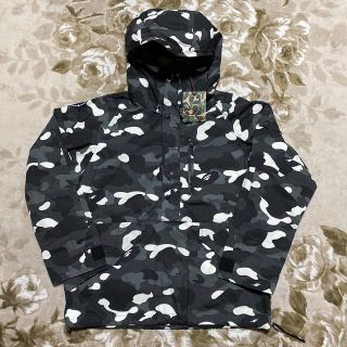 アベイシングエイプ(A BATHING APE)のAPE BAPE KAWS CITY CAMO 迷彩　パーカー　ジャケット　M(パーカー)