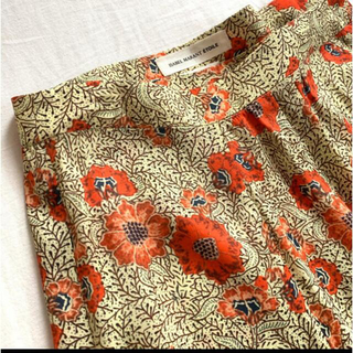 イザベルマラン(Isabel Marant)のイザベルマランエトワール　花柄巻きスカート　36(ロングスカート)
