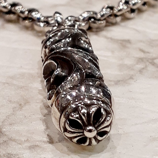 Chrome Hearts(クロムハーツ)の自由様専用 クロムハーツ ローラー ネックレス メンズのアクセサリー(ネックレス)の商品写真