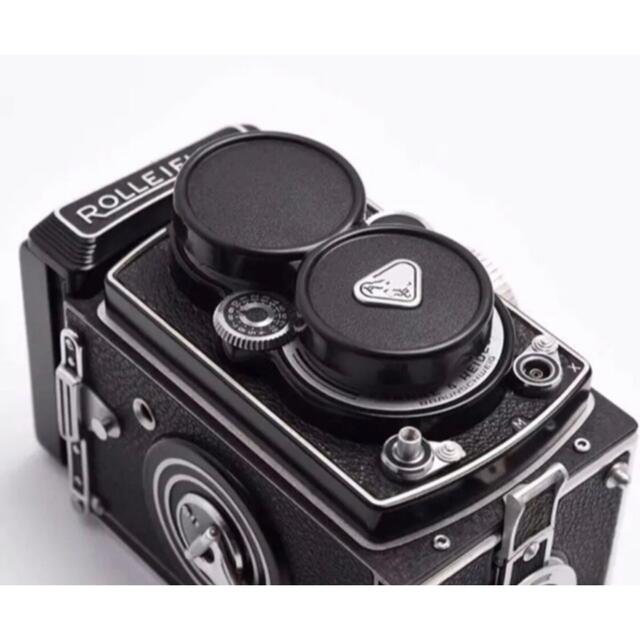 2個セット Rollei二眼3.5F用bay2UVフィルター 簡易キャップ付属 スマホ/家電/カメラのカメラ(フィルムカメラ)の商品写真