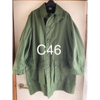 【C46】M59 フィールドコート スウェーデン軍 サイズXL相当(ステンカラーコート)