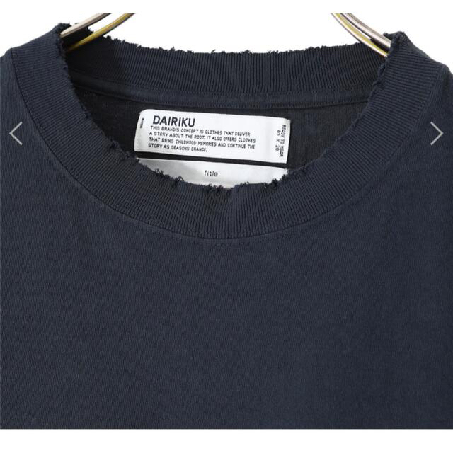 新作日本製】 dairiku 22ss BOOTLEG Embroidery Teeの通販 by カンター