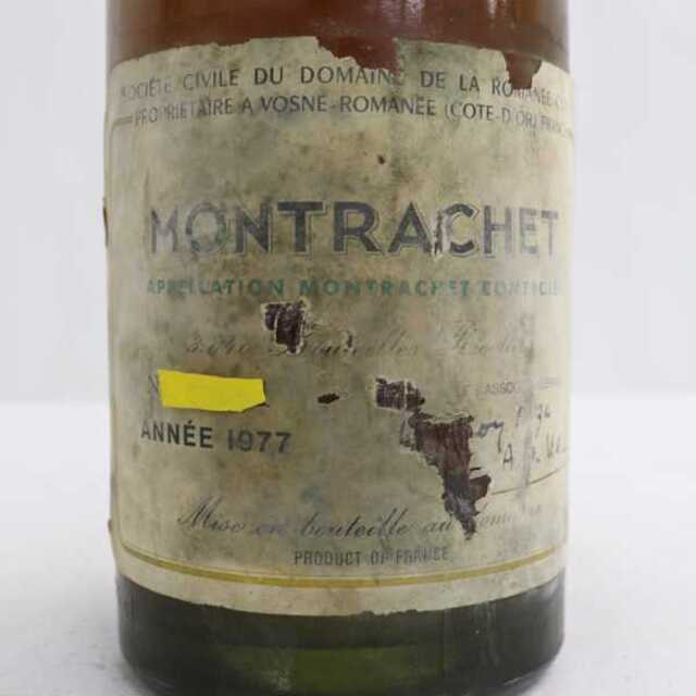 DRC MONTRACHET モンラッシェ 1977 ※状態注意