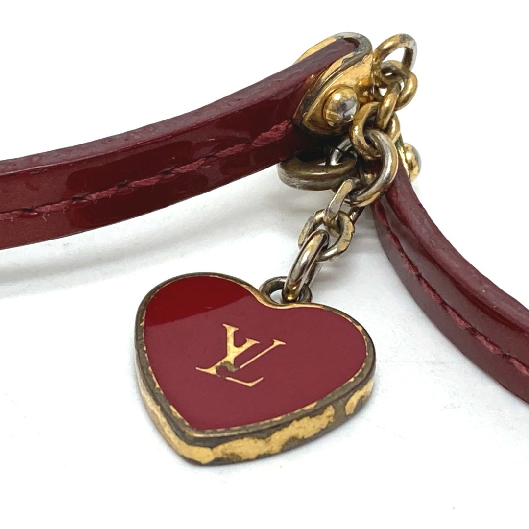 LOUIS VUITTON(ルイヴィトン)のルイヴィトン LOUIS VUITTON ブラスレ コミット M6625F LV ロゴ アクセサリー ブレスレット エナメル ポムダムール レッド系 レディースのアクセサリー(ブレスレット/バングル)の商品写真