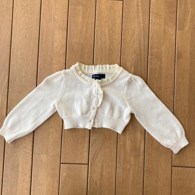 babyGAP(ベビーギャップ)の【未使用】babyGap  80センチ　長袖カーディガン　ボレロ キッズ/ベビー/マタニティのベビー服(~85cm)(カーディガン/ボレロ)の商品写真