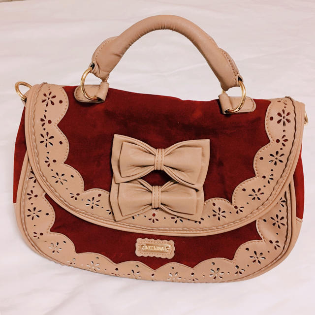 LIZ LISA(リズリサ)のリズリサ 3wayハンドバッグ 赤 レッド レディースのバッグ(ハンドバッグ)の商品写真