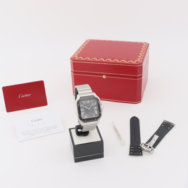 Cartier(カルティエ)のカルティエ Cartier サントスLM 腕時計 メンズ【中古】 メンズの時計(その他)の商品写真